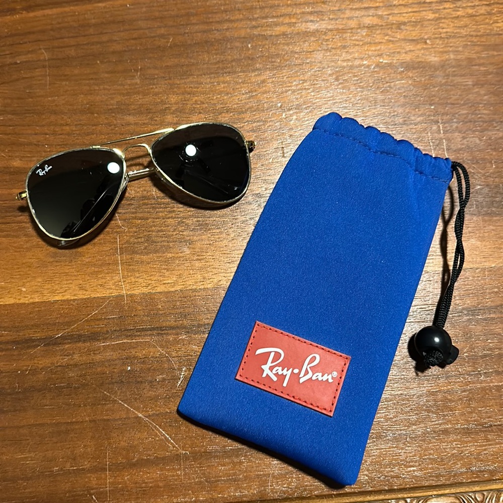 Junior Ray Ban Aviator Sunglasses